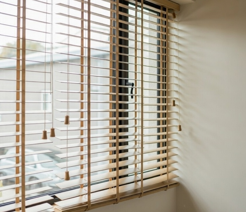 Interior with blinds